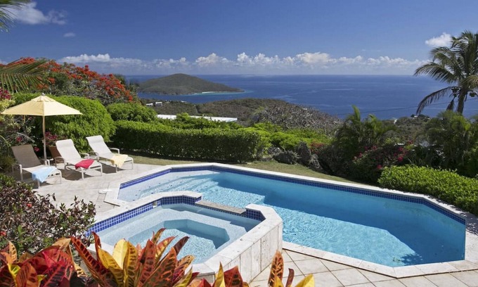 Rosendal House | Prime Villa near Magen's Bay with Pool and Spa Amenities