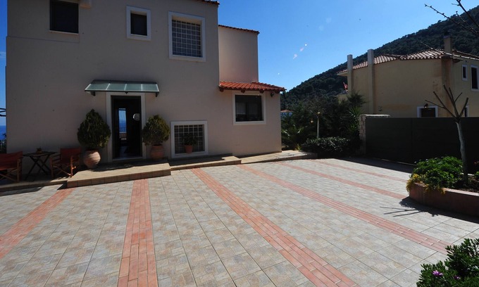 Melissopetra Villa | Exquisite Sea-View, Epidavros Village, 5 min of the nearest beach