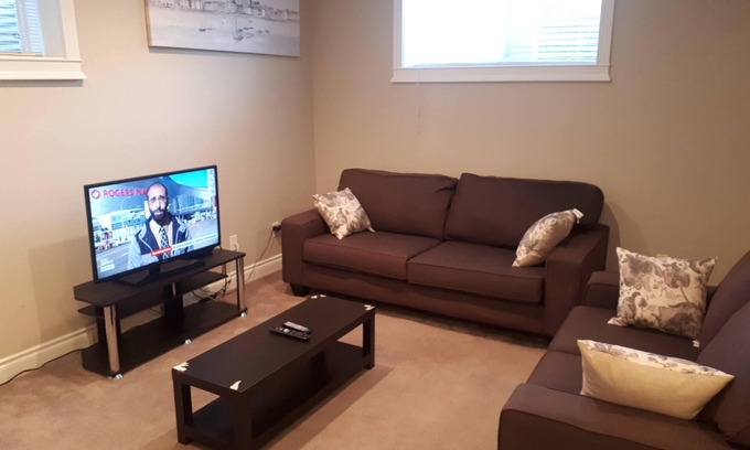 Timberlea Apartment | Stylish 2 Bedroom Suite with Heated Floors & Kitchen