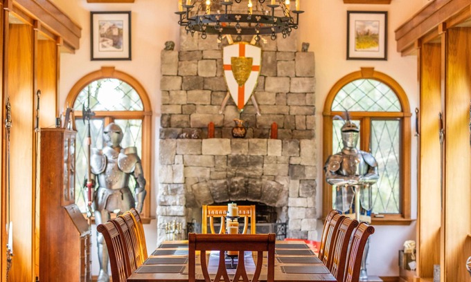 Monroe Other | Remarkable Medieval Castle with Pool and Life-Size Dragons!