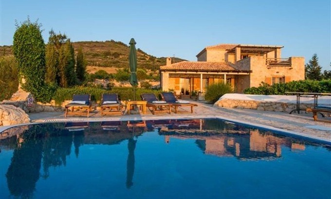 Korithi Villa | Elegant Villa Purple with Breathtaking Sea Views in Zante