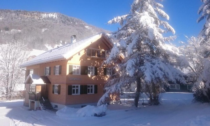 Mellau Apartment | Top-Rated Försterhaus Mellau with Hot Tub & Family Amenities