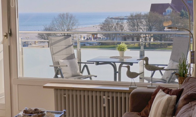 Groemitz Apartment | Top-Rated Fürstenhof App. 32 with Oceanfront Views