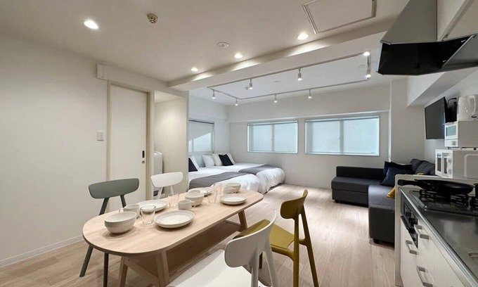 Hiroshima City Centre Apartment | Comfortable 1BR Apartment in Prime City Location