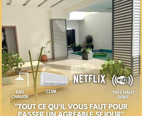 Dakar Apartment | F2 Chic à Dakar Mermoz - Luxe & Comfort