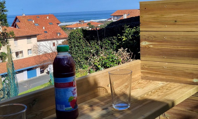 Anglet Apartment | F3 Apartment: Exotic Garden & Steps to the Beach