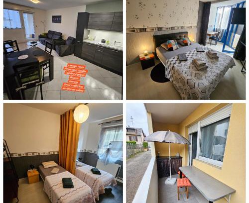 Hericourt Apartment | Inviting F3 RDC in City Center with Garage & Netflix