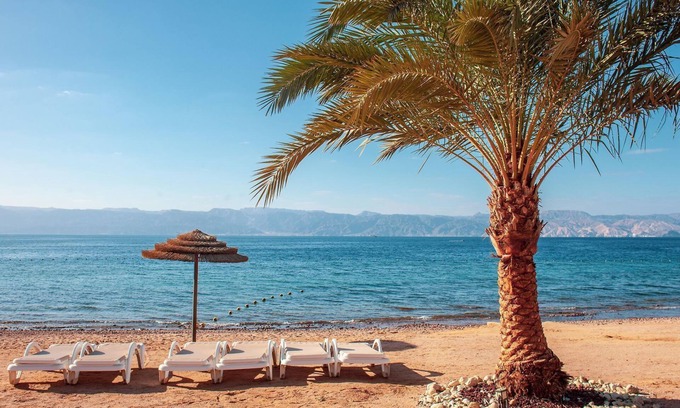 Aqaba Resort | Fabulous 3-bedroom resort in Aqaba Red Sea Beach ,fitness , Private Beach,WiFi