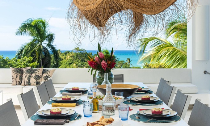 Las Terrenas Villa | Fabulous Experience AC, Gym, Chef and Staff Available