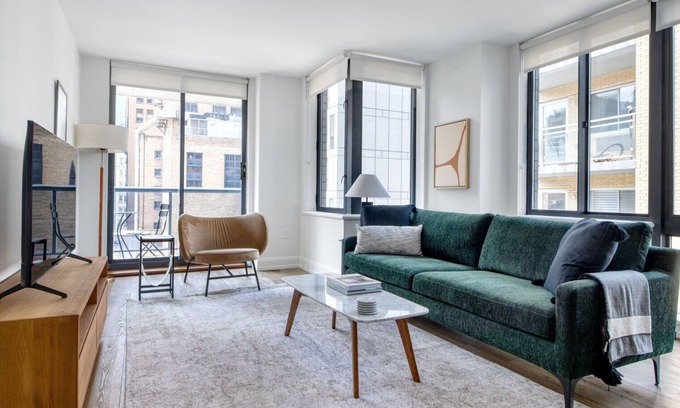 Gramercy Apartment | Inviting Gramercy 1BR with Gym & W/D near Madison Square Park