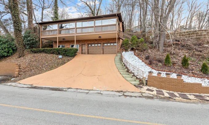 Lake Junaluska House | Stunning Lake View Retreat with Pool, Spa & Tennis Access