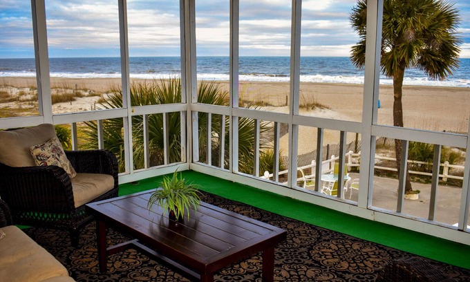 Tybee Island Villa | Oceanfront Retreat with Panoramic Views & Pet-Friendly Perks