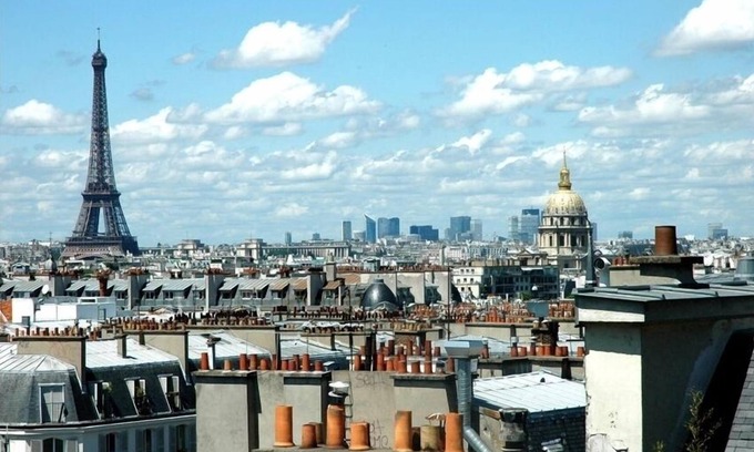 Notre-Dame-des-Champs Apartment | Elegant Penthouse with Scenic View in Saint Germain des Prés