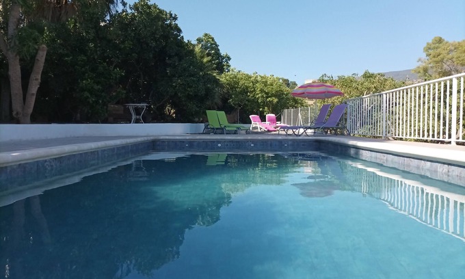 Motril Villa | Tranquil Tropical Coast Villa with Private Pool Escape