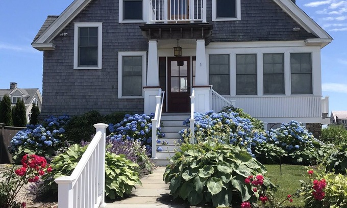 Watch Hill House | Idyllic Waterfront Retreat with Ocean Views and Walk to Beach