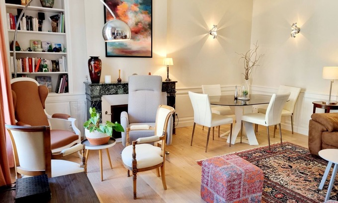 Angouleme Apartment | Charming Apartment Near Town Hall with Family Amenities