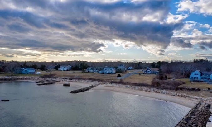 Mattapoisett House | Relax at Fair View Farm: Modern 6 Bd Oceanfront Retreat
