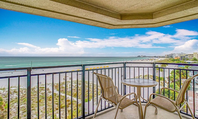 St. Pete Beach Condo | Cozy Gulf Front Unit with Pool & Spa – Book Your Escape!