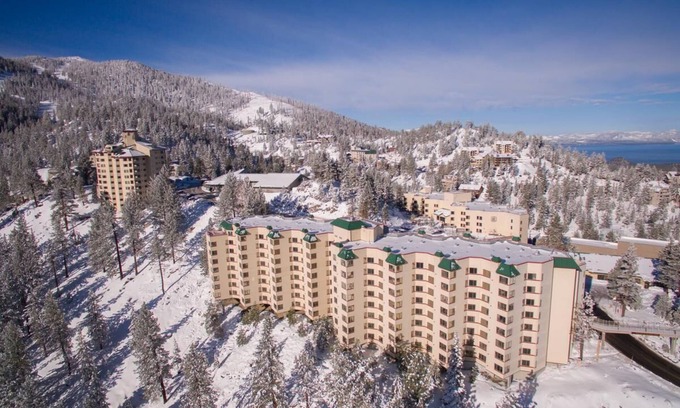 Tahoe Village Hotel | Experience Spring Bliss at Lake Tahoe with Pool & Spa