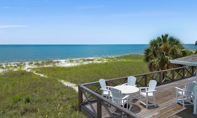 Alligator Point House | Unwind at A Point To Remember: Oceanfront Bliss Awaits!