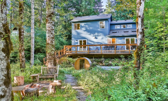 Brightwood House | Pet-Friendly Riverfront Retreat with Game Room & Pool
