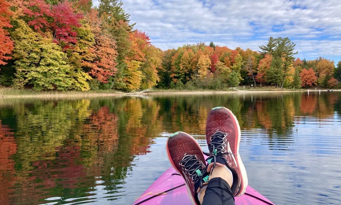Northeast Michigan Cabin | Explore Lake Life: Kayaks, Fishing & Campfires Await!
