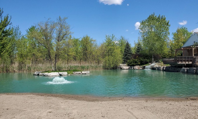 Town of Essex House | Family Retreat with Waterfall and Horse Ranch Experience