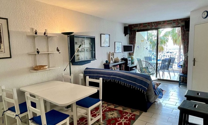 Plage d'Argeles Apartment | Cozy Apartment in Argelès-sur-Mer with Ocean View & Spa