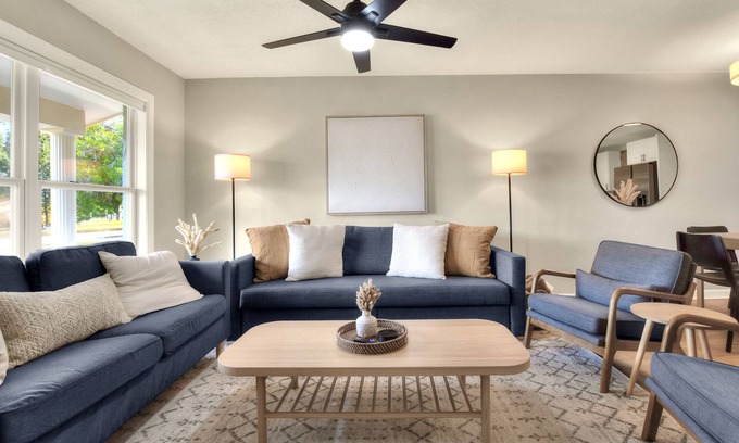 Largo House | Pet-Friendly Family Beach Retreat with Pool & Ocean View