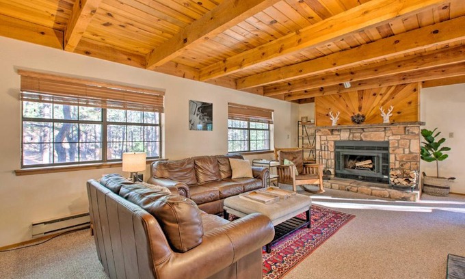 Angel Fire House | Cozy Family Cabin with Hot Tub near Angel Fire Resort