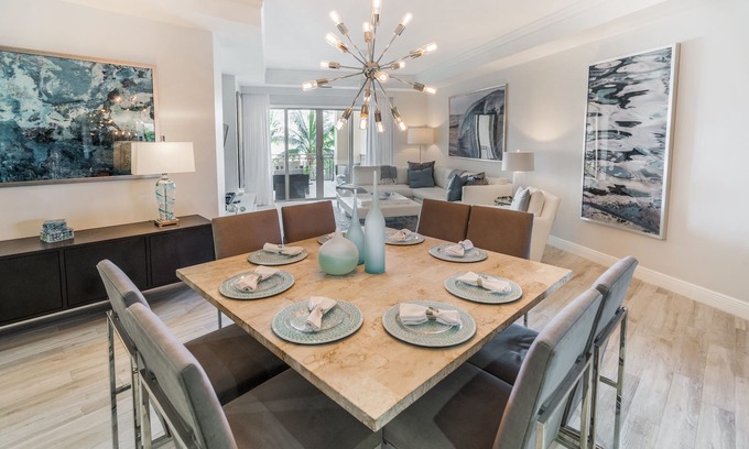Seven Mile Beach Condo | Ocean View Family Condo with Bunk Beds at The Ritz-Carlton