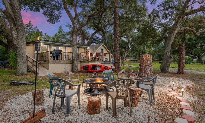 Fort McCoy House | Family Forest Retreat: Oceanfront Paradise Awaits You!