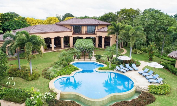 Papagayo Peninsula Villa | Family friendly villa, cliff side gazebo, stunning ocean sunsets, golf cart , private beach club