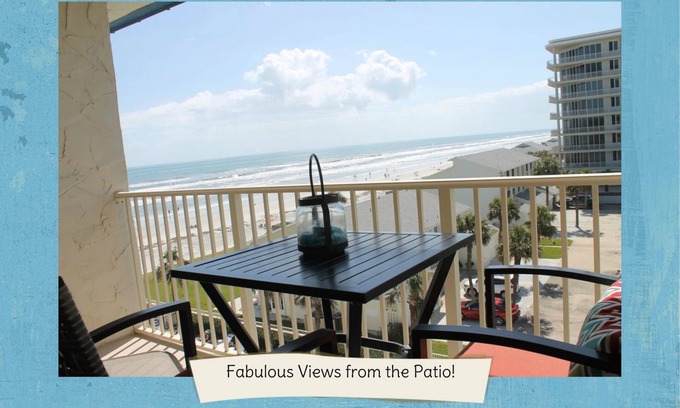 New Smyrna Beach Condo | Family-Friendly Getaway Steps from the Beach with Ocean Views