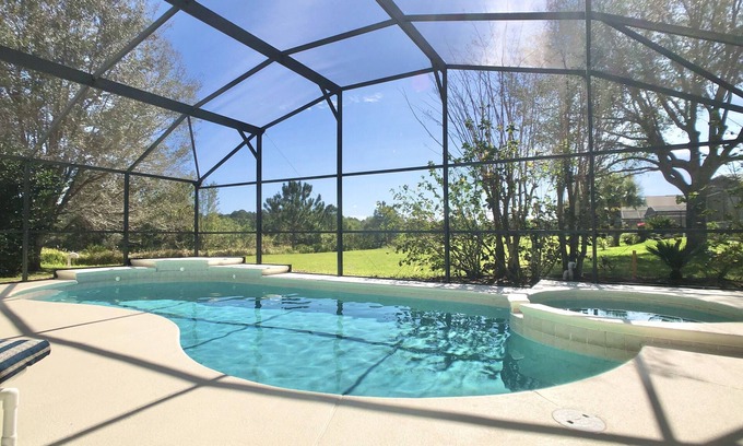 Orange Tree House | Family-Friendly 5BR Villa with Private Pool & Spa Amenities