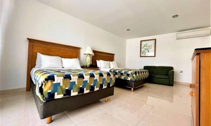 Centro Hotel | Family-Friendly Double Room Escape in Mérida with Pool, Terrace & Cozy Comfort