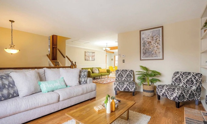 North Central Westminster House | Family-Friendly Retreat with Game Room and King Bed