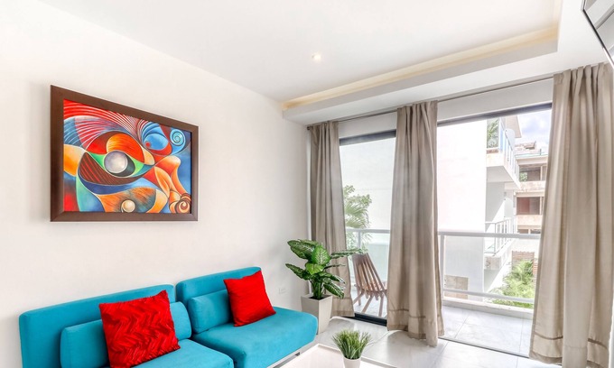 Villas Tulum Apartment | Family-friendly getaway with a balcony, partial AC, WiFi, kitchen & shared pool!