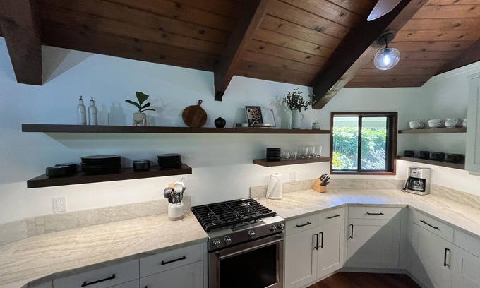 Wainiha House | Family Friendly Home Steps from Beach with Ocean View