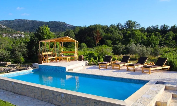 Zadvarje House | Family friendly house with a swimming pool Zadvarje, Makarska (K-13703)
