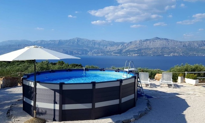 Praznica House | Family-Friendly Retreat with Pool in Postira, Brač