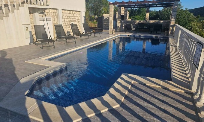 Ston House | Family friendly house with a swimming pool Zabrđe, Pelješac (K-24356)