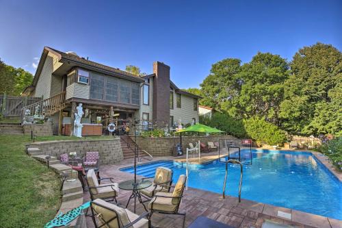 South Central Omaha House | Family-Friendly Oasis with Pool & Spa Near Downtown Omaha