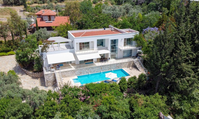 Uzunyurt Villa | Family friendly, spacious villa with dazzling views of Mediterrean in Faralya