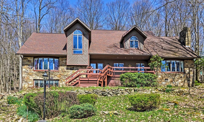 Alpine Lake House | Family-Friendly Terra Alta Retreat with Scenic Lake Views
