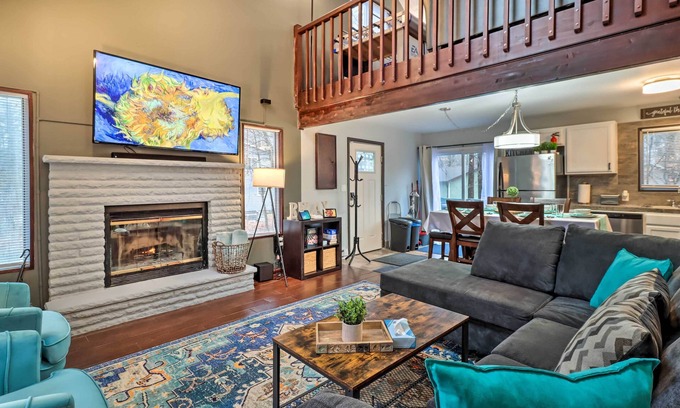 Tobyhanna House | Kid-Friendly Tobyhanna Retreat with Game Room & Spa