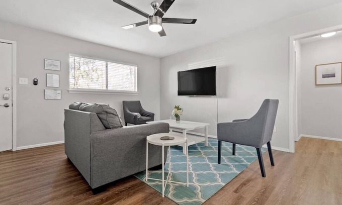 Central Arlington Apartment | Family-Friendly Stay Steps from AT&T Stadium & Pet Friendly