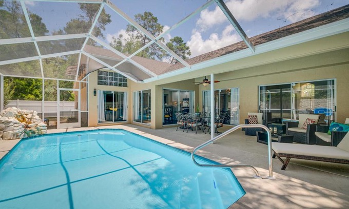 Berkeley Manor House | Perfect Spring Hill Home with Private Pool & Games Await