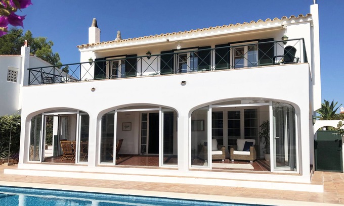 Puerto Luz Villa | Family Retreat with Heated Pool and Port Views Near Shops