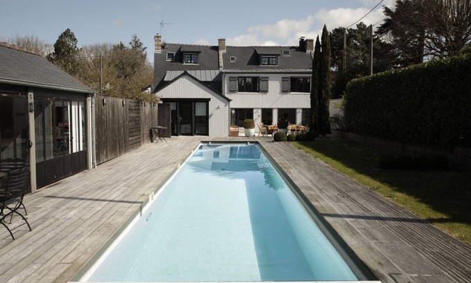 Saint-Briac-sur-Mer House | Inviting Family House with Pool in Saint Briac sur Mer